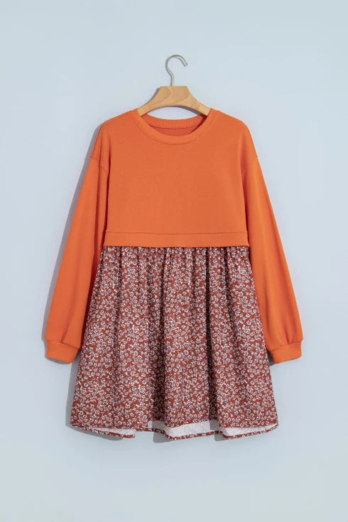 PREORDER: Autumn Afterglow Mini Dress (ETA: November)