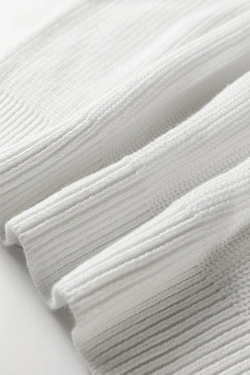 PREORDER: Fresh Start White Knit Sweater (ETA: November)