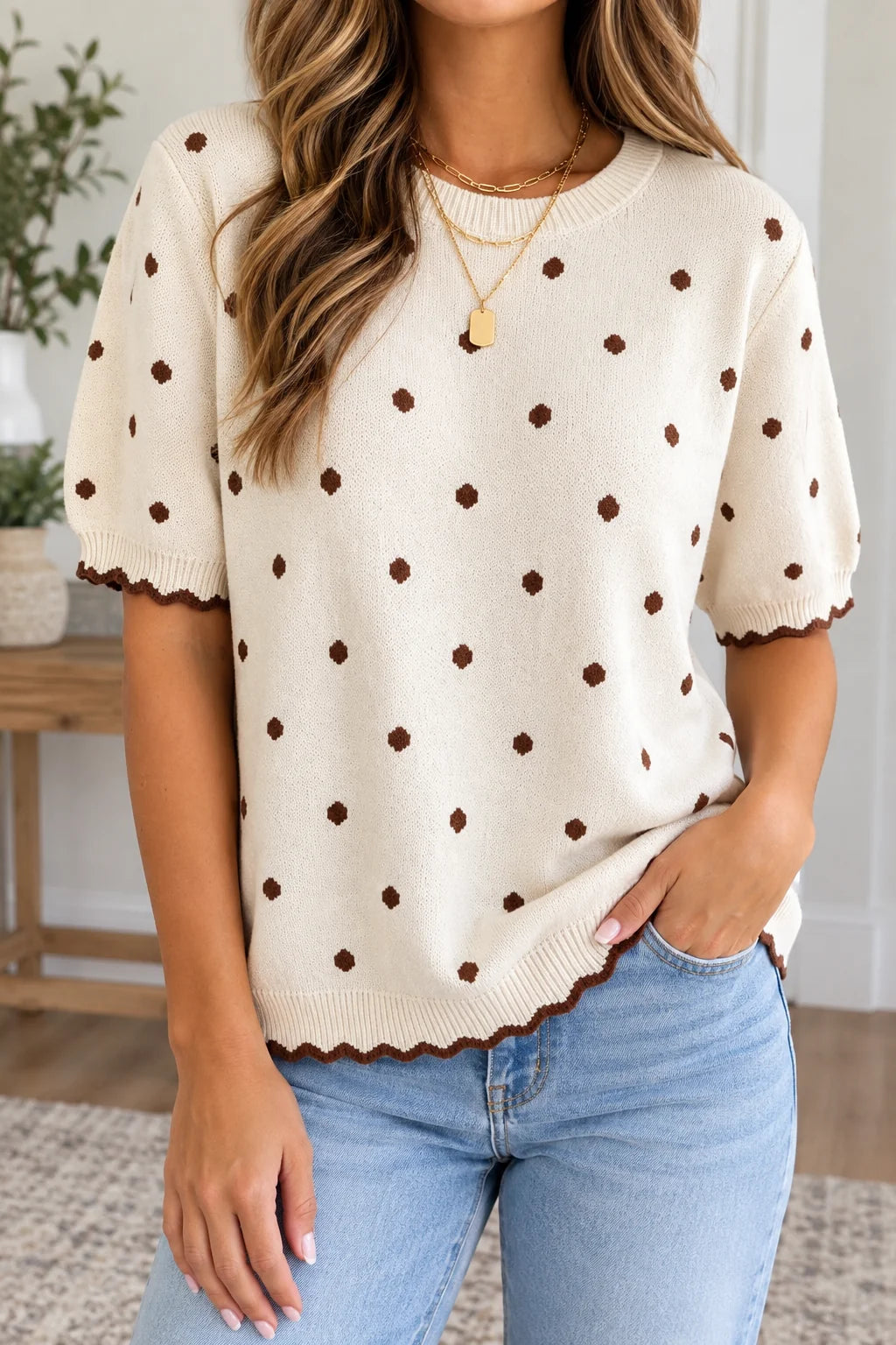 PREORDER: Sweet Spot Scallop Sweater (ETA: November)