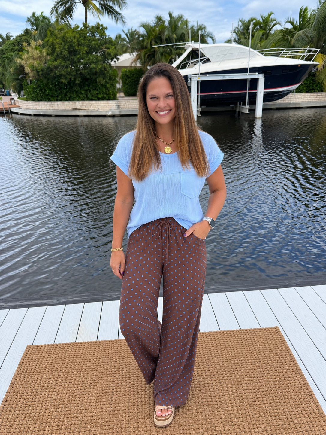 PREORDER: Something Blue Textured Top (ETA: November)