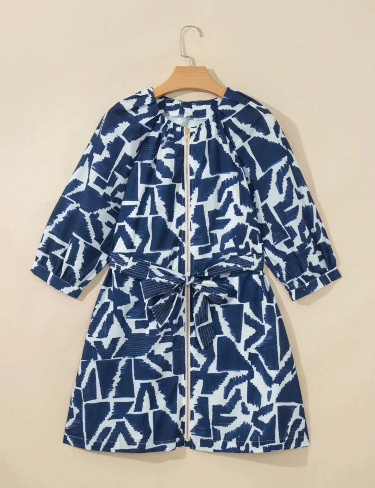 PREORDER: Coastal Confidence Belted Dress (ETA: November)