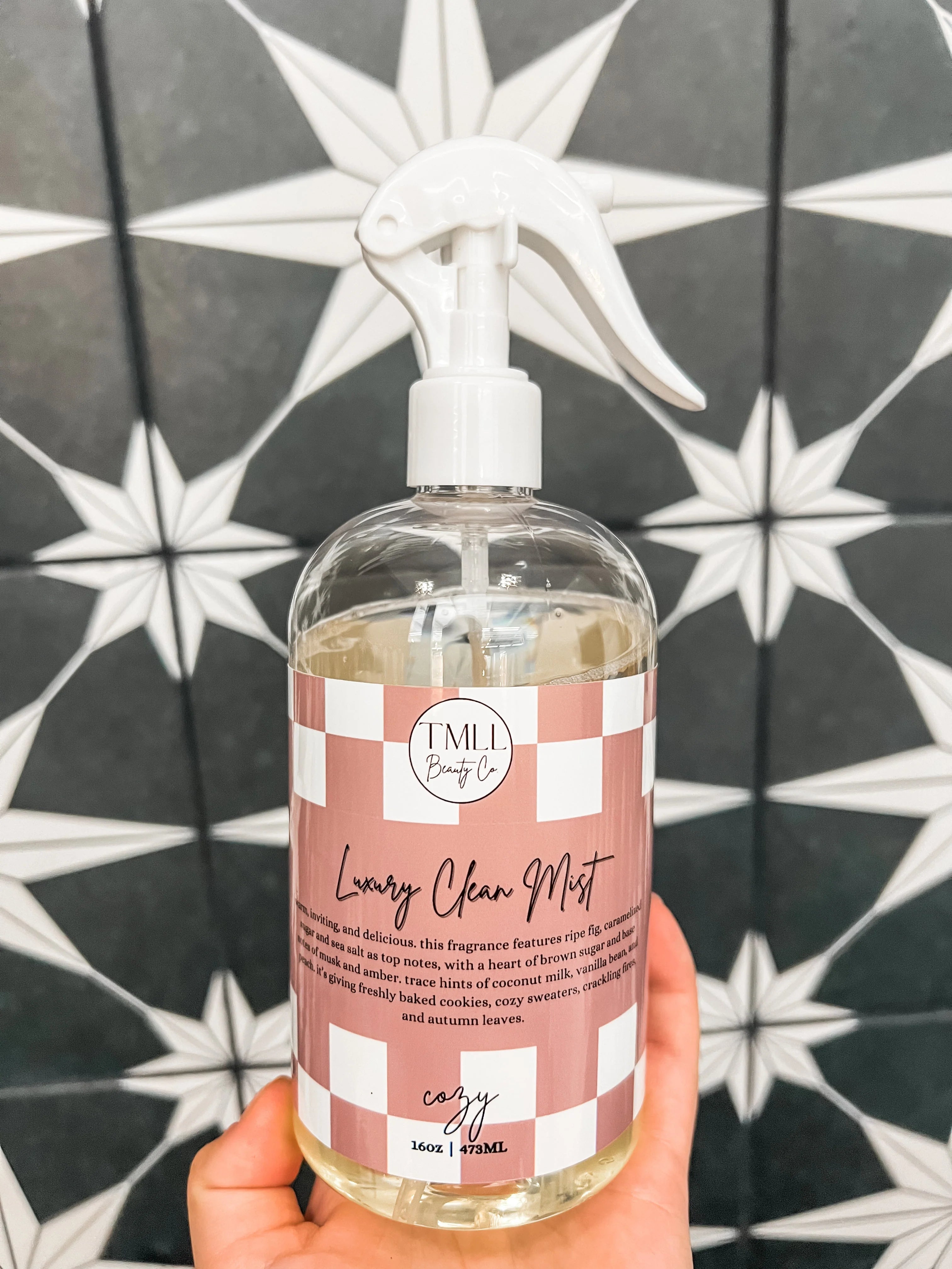 Luxury Clean Mist All Purpose Cleaner By TMLL Beauty - Cozy - BFF Here