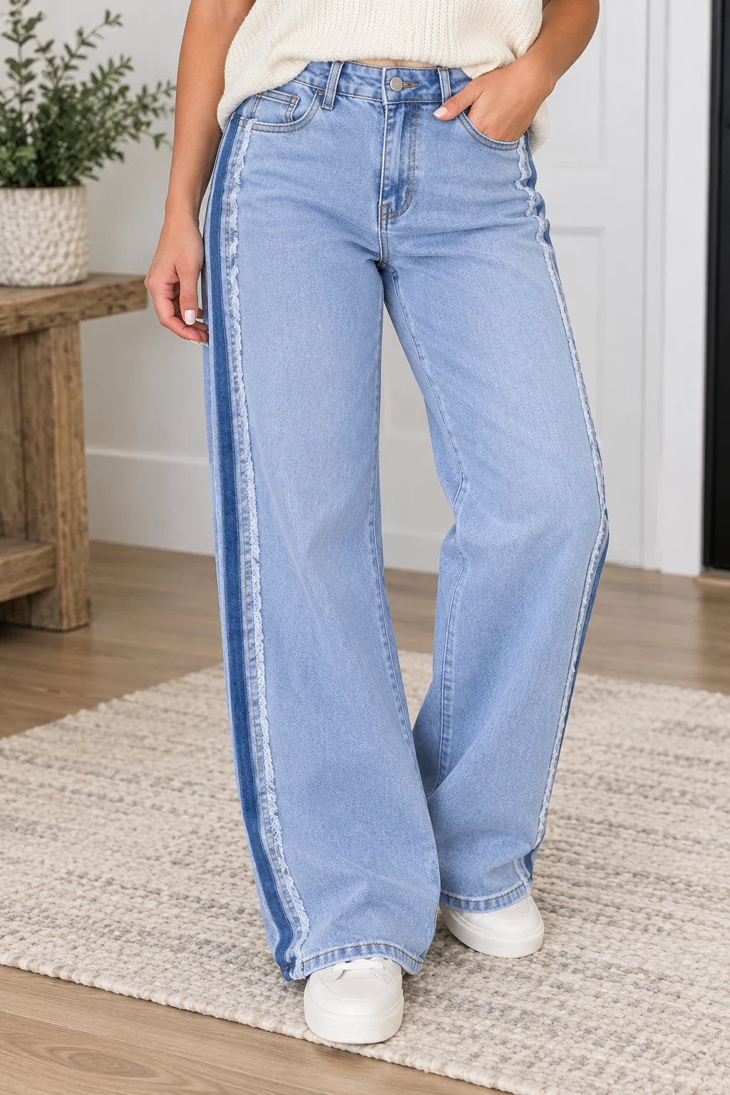 PREORDER: The Side Story Wide Leg Jeans (ETA: November)