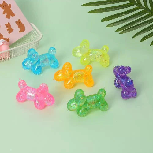 Squishy Glitter Balloon Dog Toy (Ships in 3-4 Weeks) - BFF Here