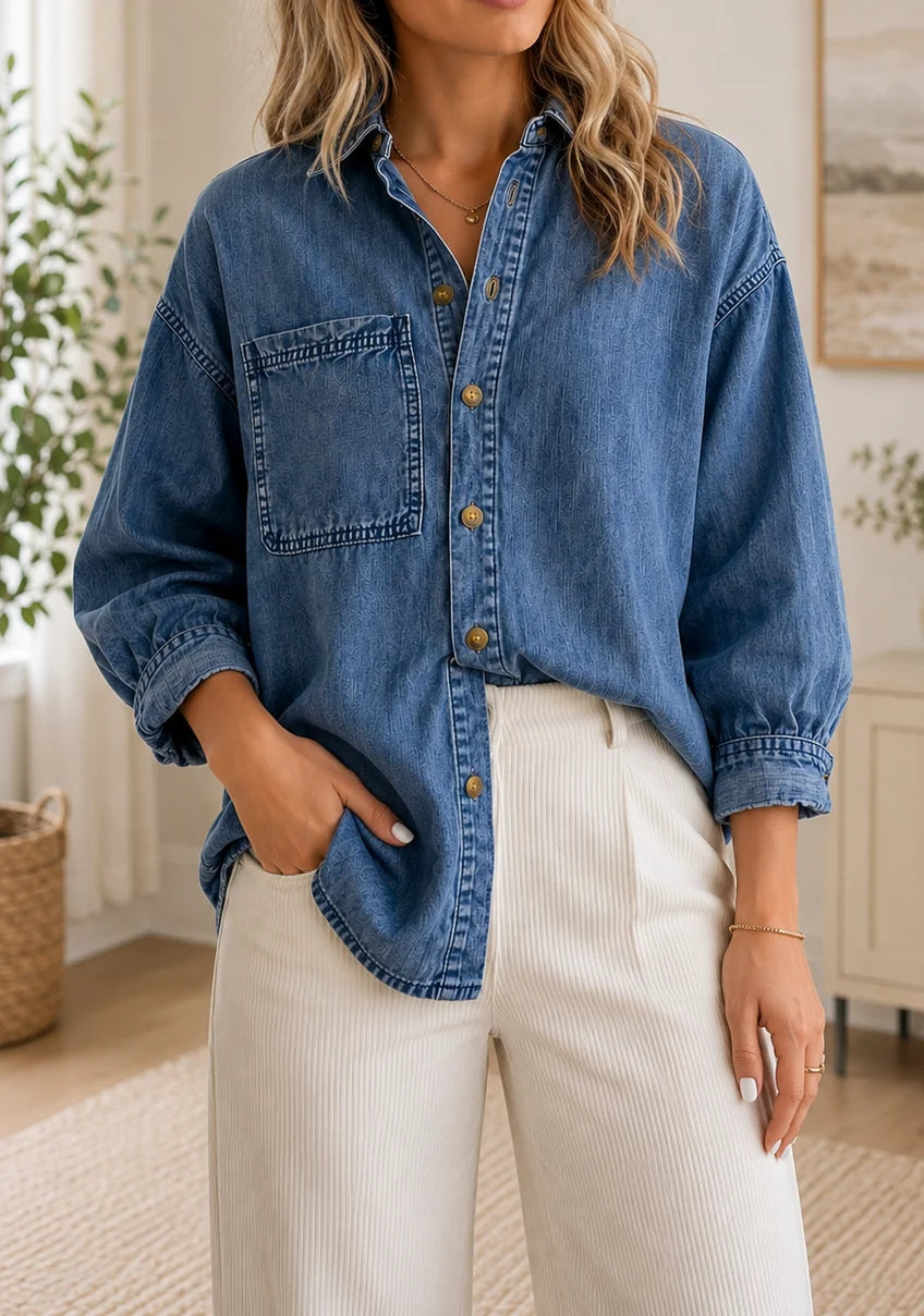 PREORDER: The Everyday Edit Denim Top (ETA: November)
