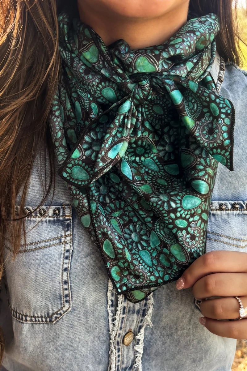 Cowgirl Cluster Wild Rag by Sterling Kreek (Ships 2-3 weeks)