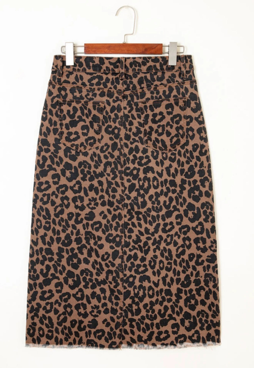 PREORDER: Wild Side Leopard Midi Skirt (ETA: November)