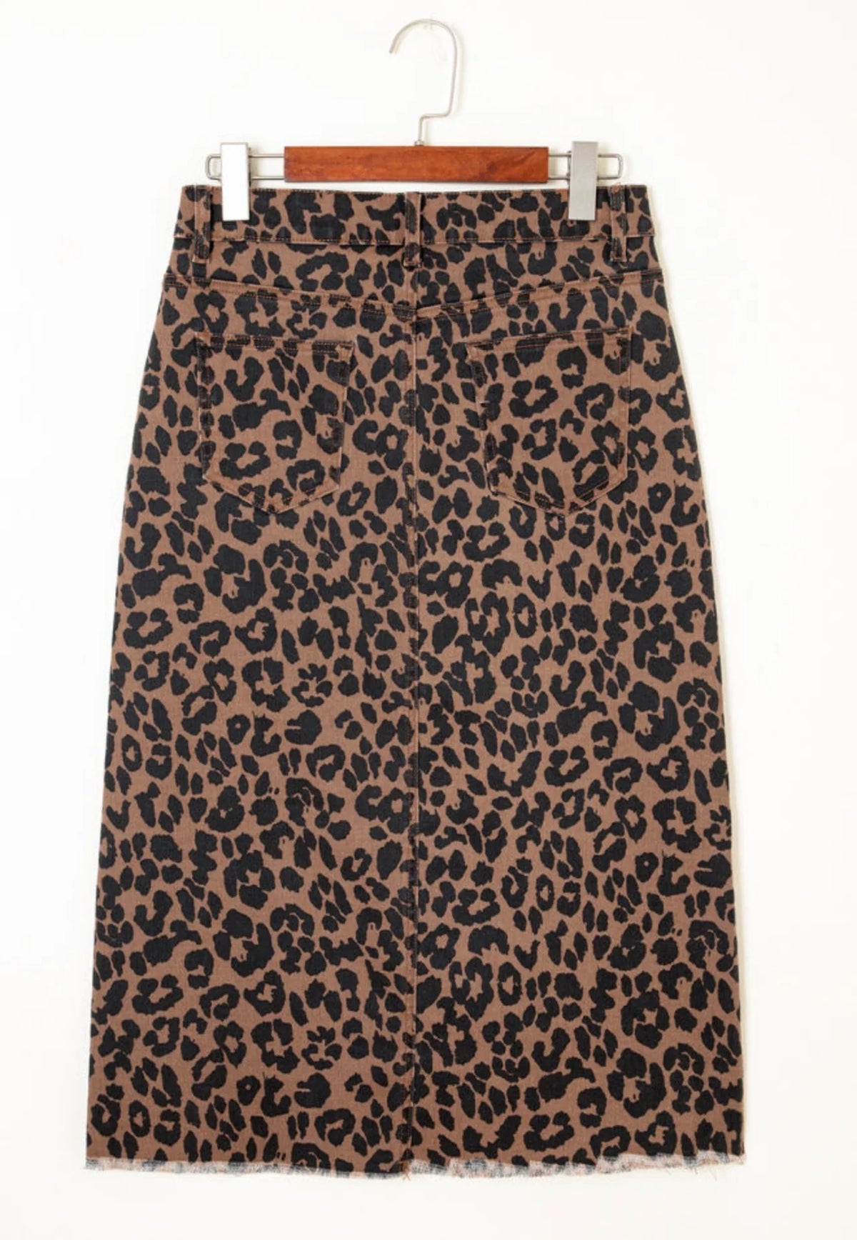PREORDER: Wild Side Leopard Midi Skirt (ETA: November)