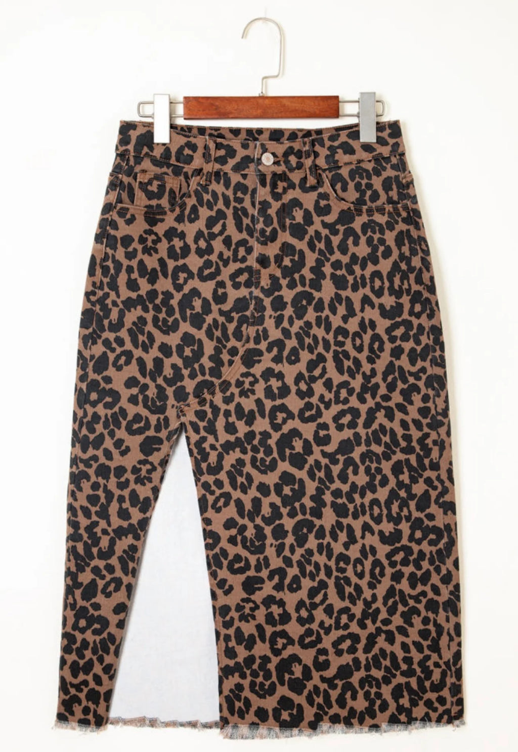 PREORDER: Wild Side Leopard Midi Skirt (ETA: November)