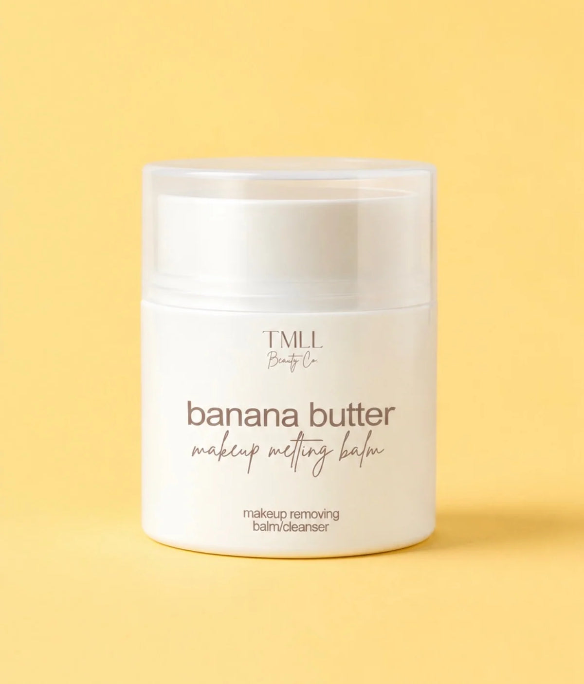 Banana Butter Makeup Melting Balm  by TMLL Beauty (Ships in 2-3 weeks)