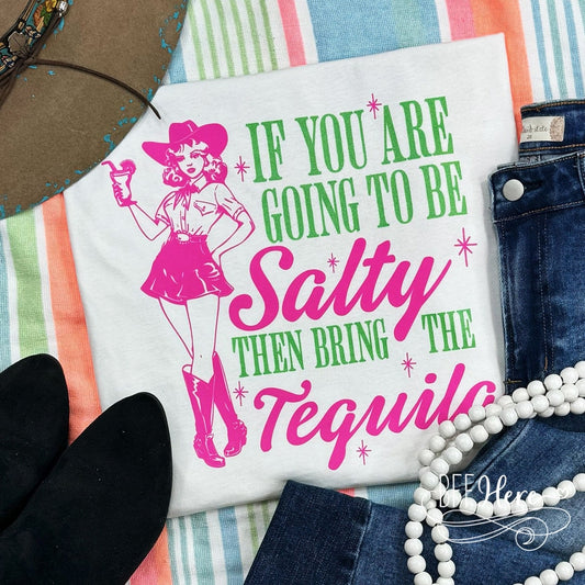 Sassy Salty & Tequila Tee - BFF Here