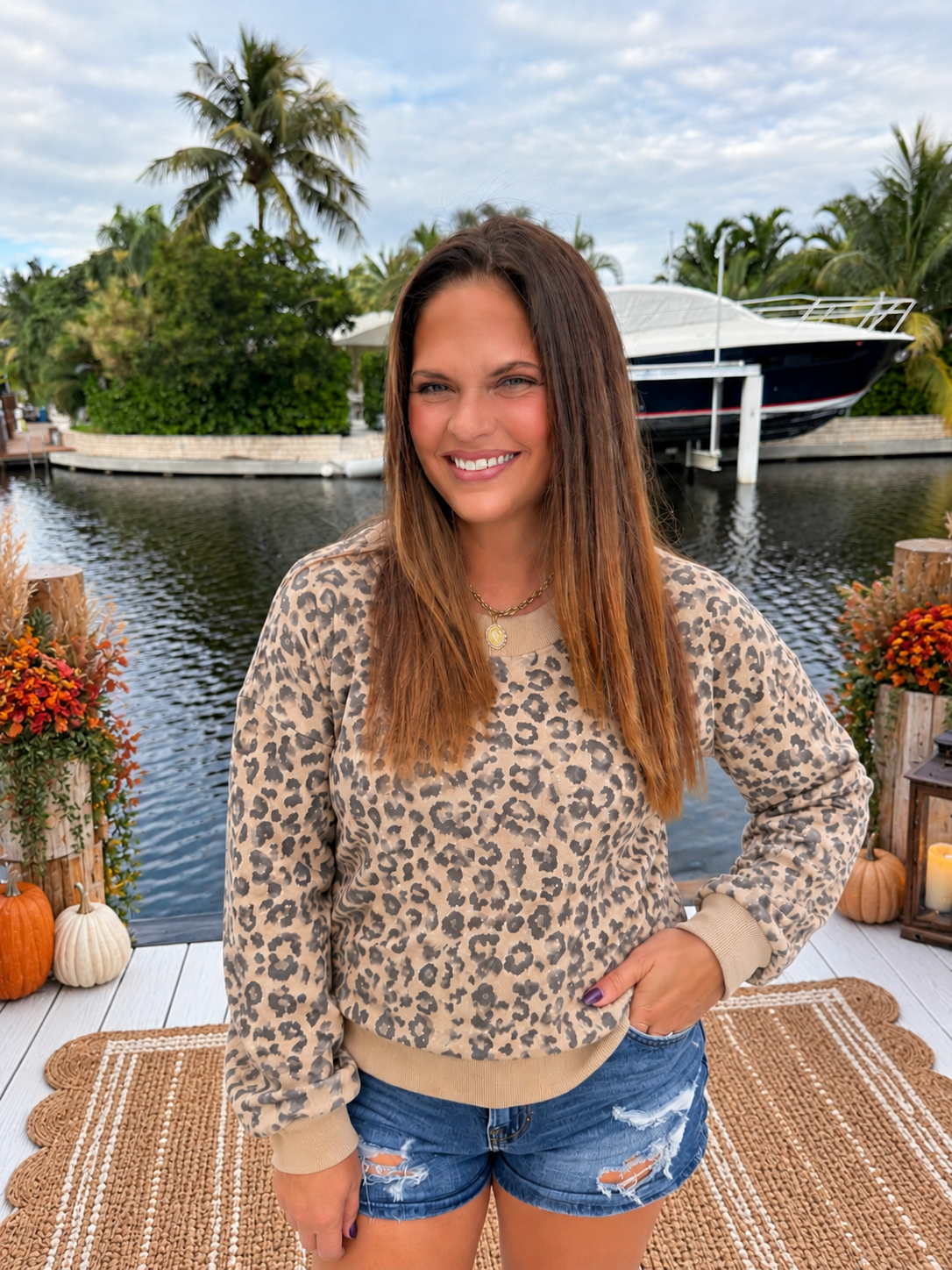 PREORDER: The Untamed Chic Leopard Pullover (ETA: November) - BFF Here