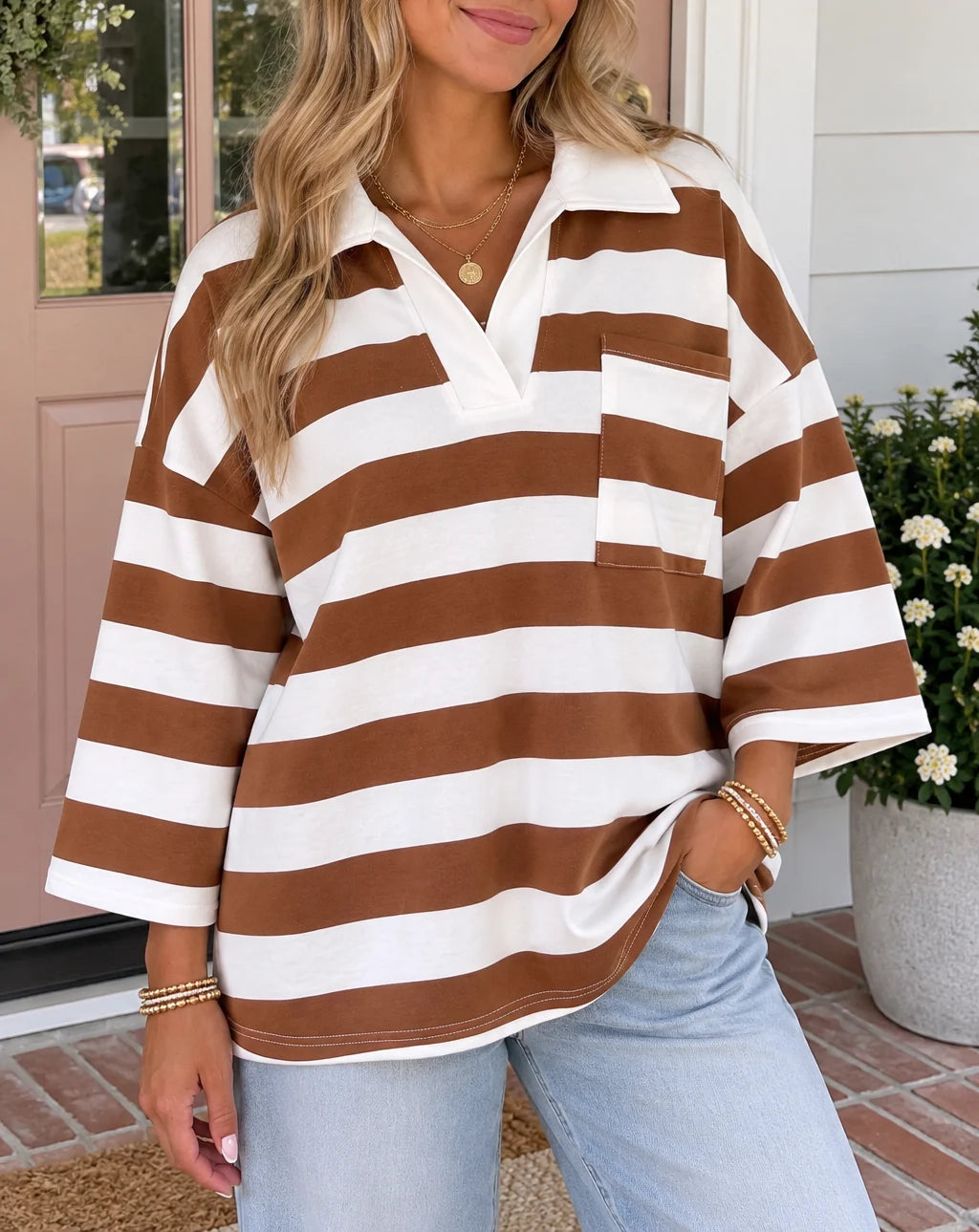 PREORDER: The Coastal Classic Striped Top (ETA: November)
