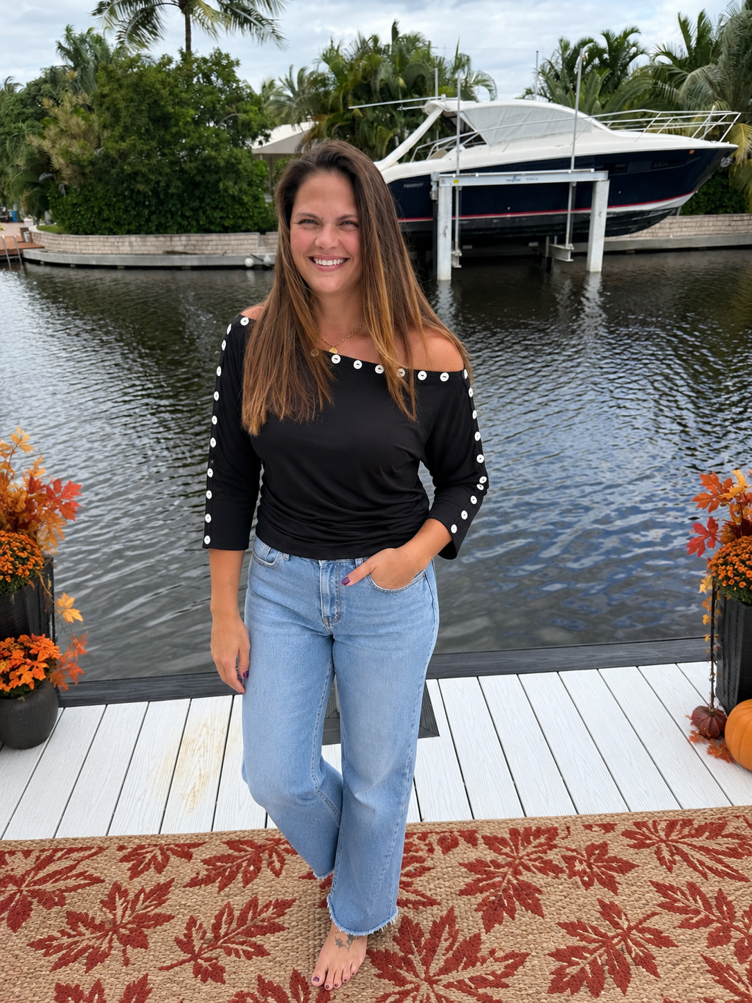 PREORDER: Buttoned Up & Beautiful Top (ETA: November) - BFF Here