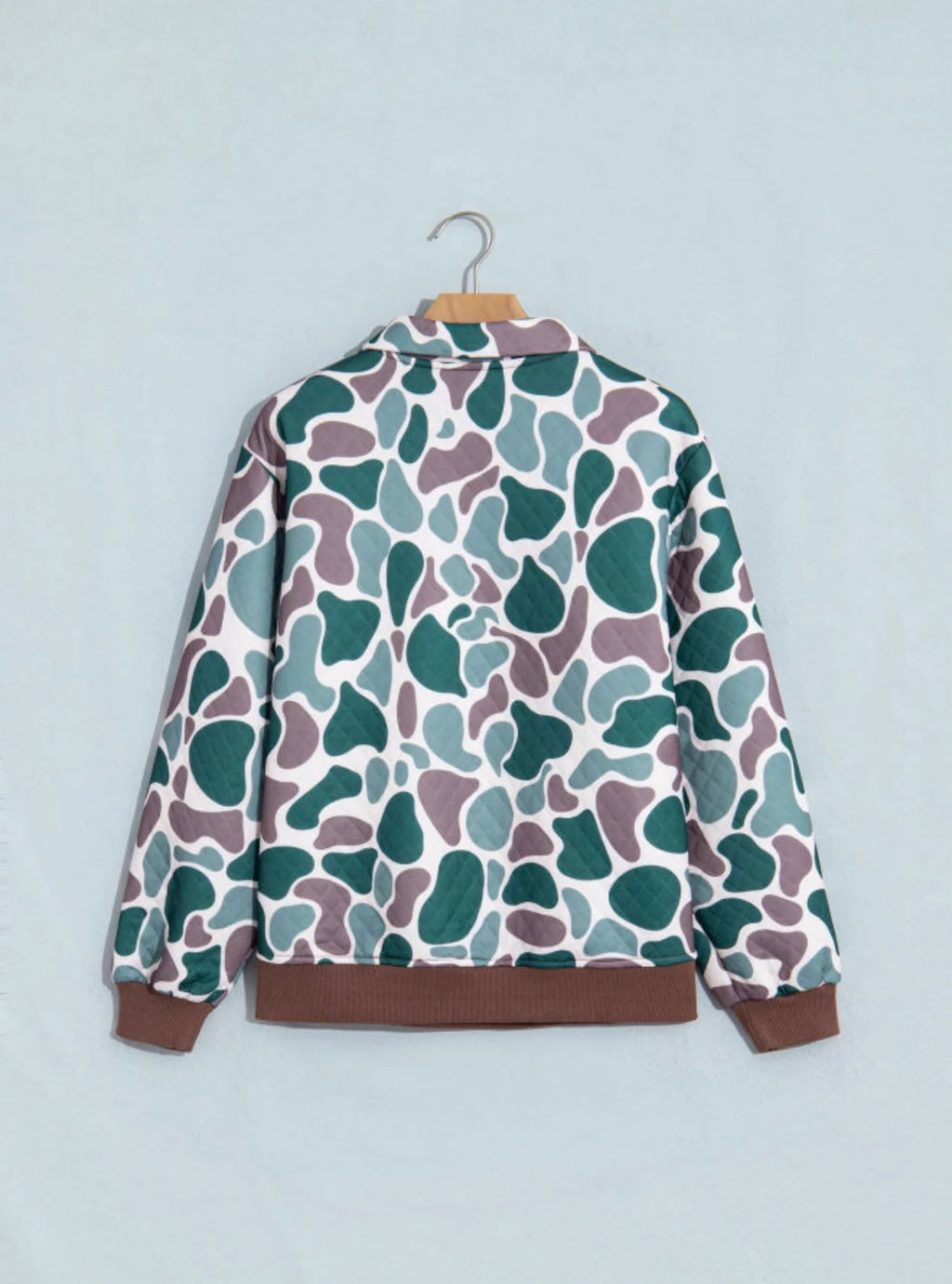 PREORDER: Chasing Camo Quilted Pullover (ETA: November) - BFF Here