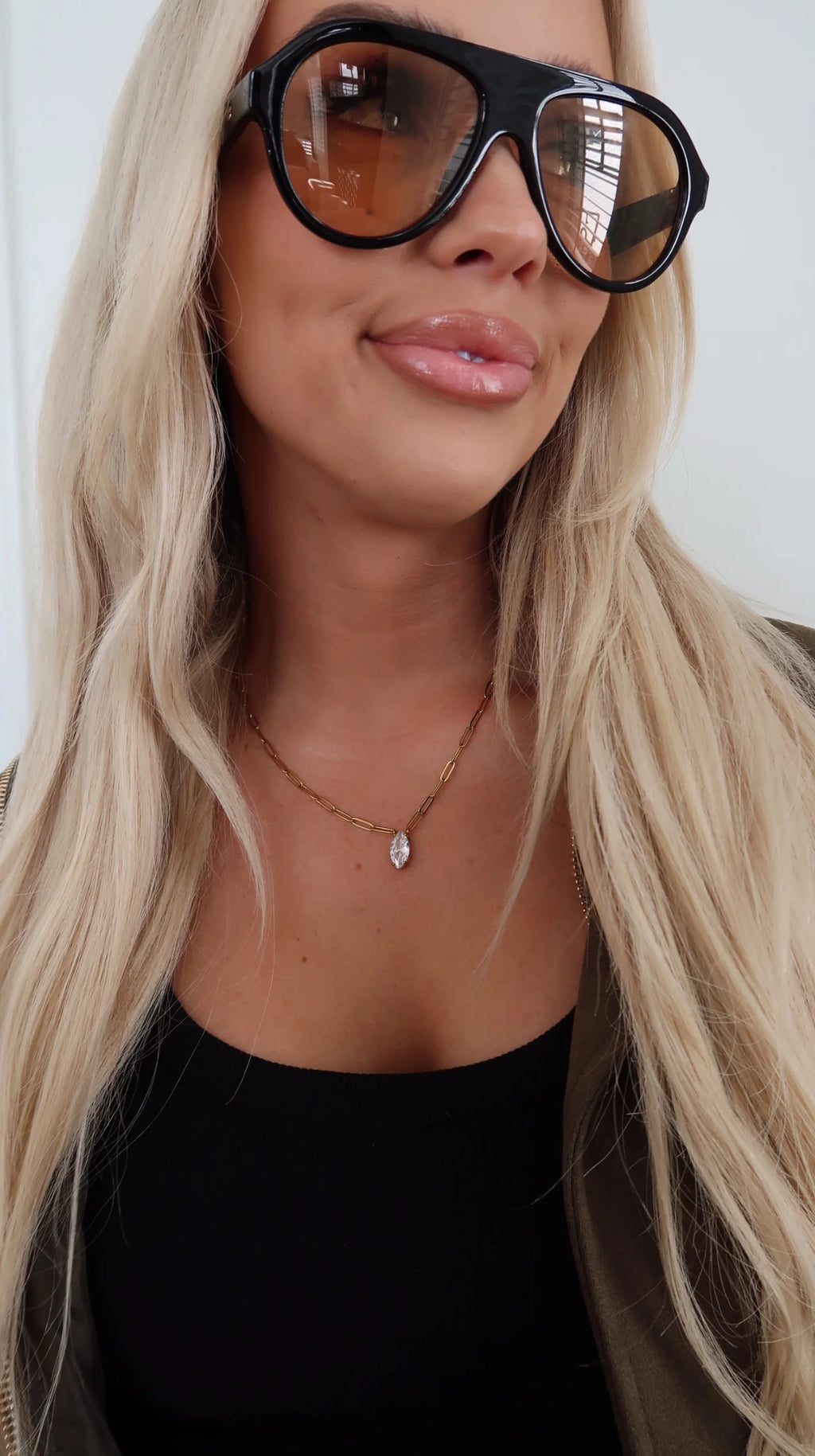 Gold + Diamond Pendant Necklace by Chansutt (ARRAY) — Ships 2-3 weeks - BFF Here
