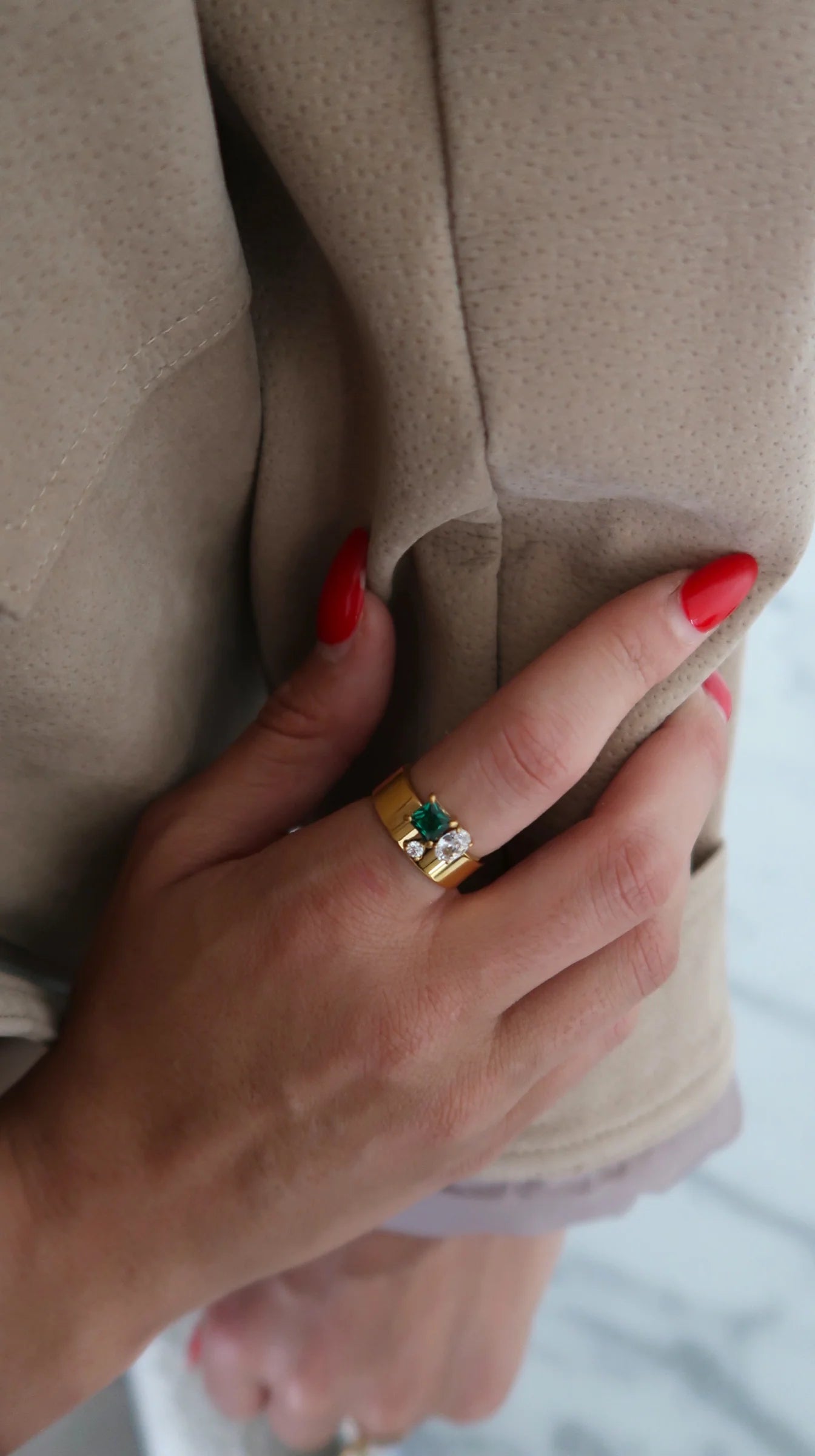 Emerald Ring by Chansutt (ARRAY) — Ships 2-3 weeks - BFF Here
