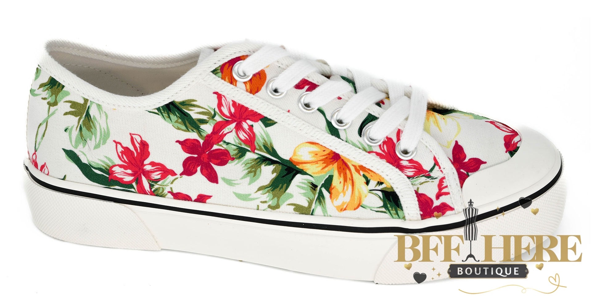 Waiting List - White  Floral by Corkys - BFF Here