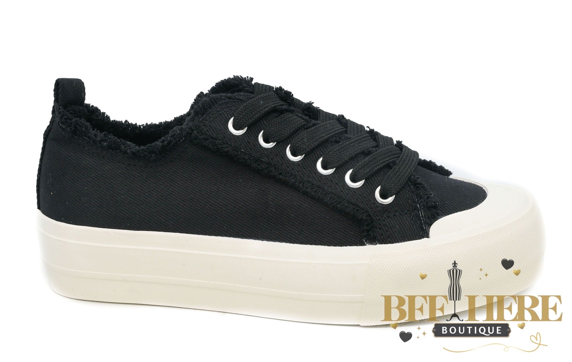 Could Care  Less - Black by Corkys - BFF Here