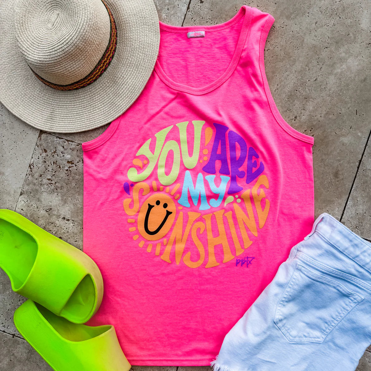 You Are My Sunshine Tank - BFF Here
