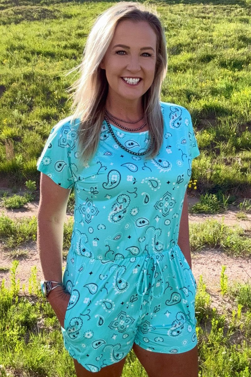 Bandana Babe Romper by Sterling Kreek - BFF Here