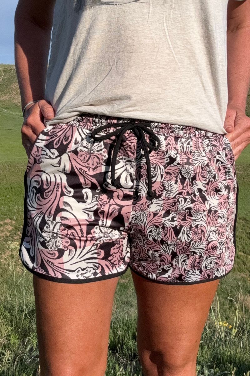 Checked In Tooled Shorts by Sterling Kreek - BFF Here
