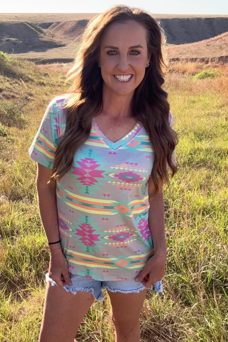 Aztec Daydream Top by Sterling Kreek - BFF Here