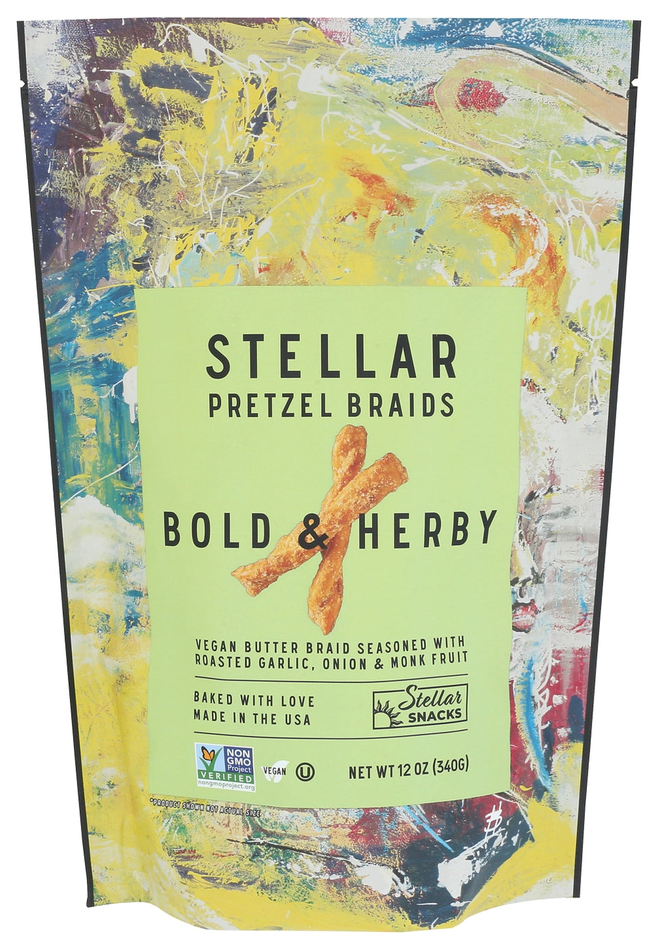 Stellar Pretzel Braids: Bold & Herby / 12oz - BFF Here