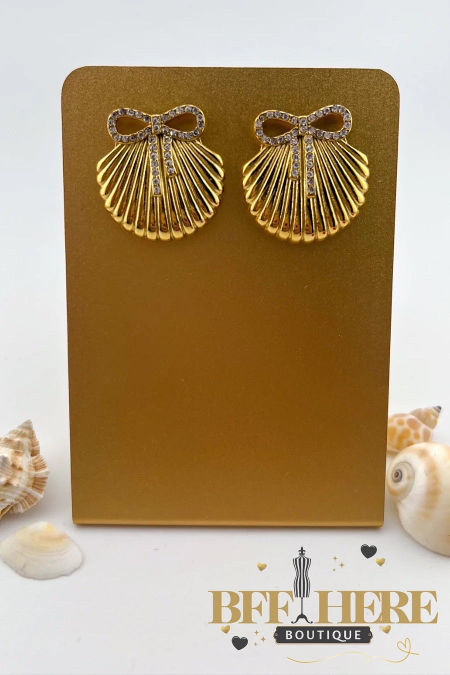 Collecting Seashells Earrings  by Jess Lea - BFF Here