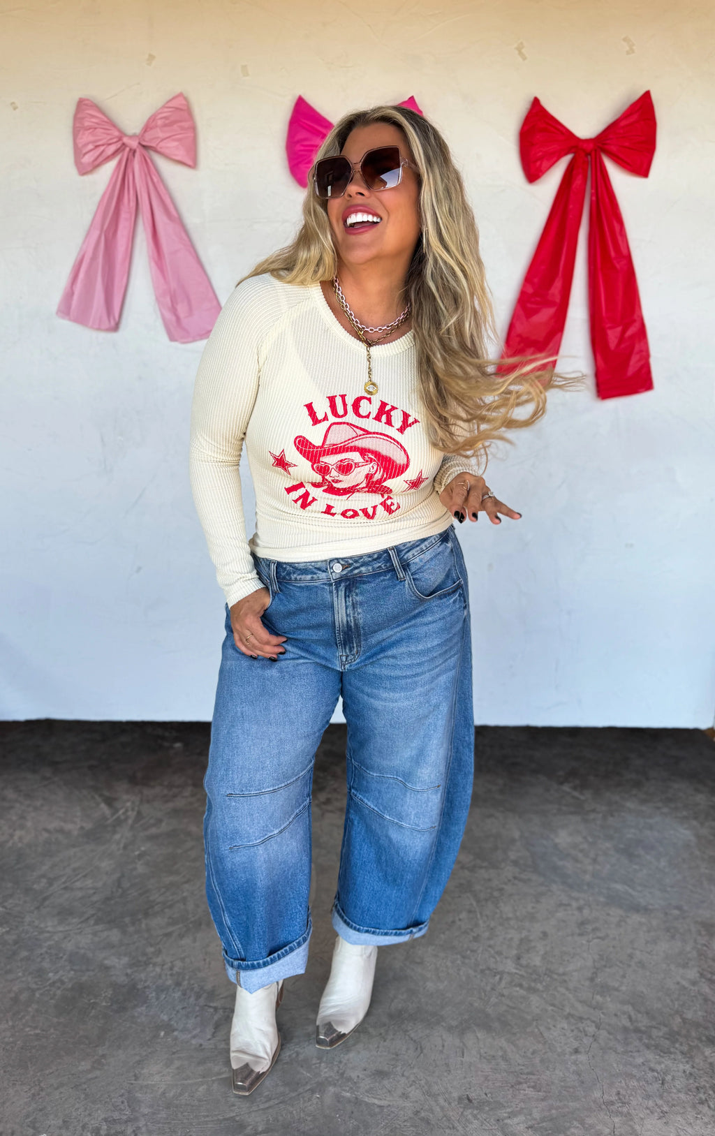 PREORDER: Lucky Love Graphic Top  by Blakeley (ETA: Beginning of January ) - BFF Here