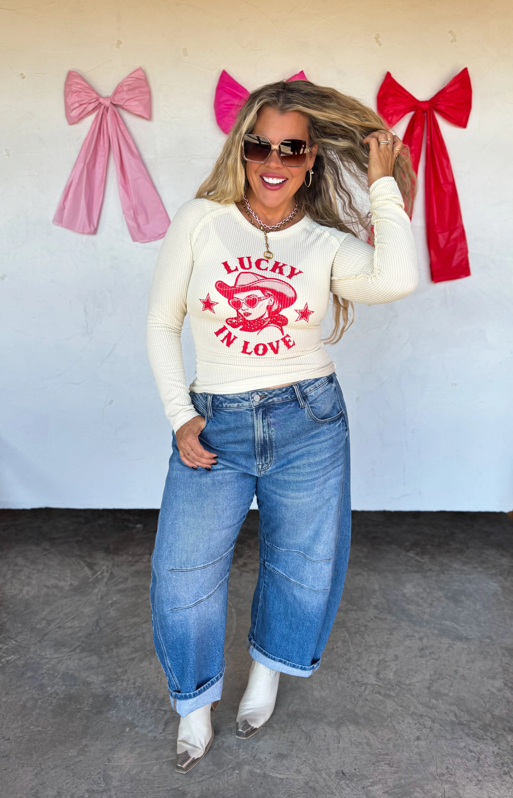 PREORDER: Lucky Love Graphic Top  by Blakeley (ETA: Beginning of January ) - BFF Here