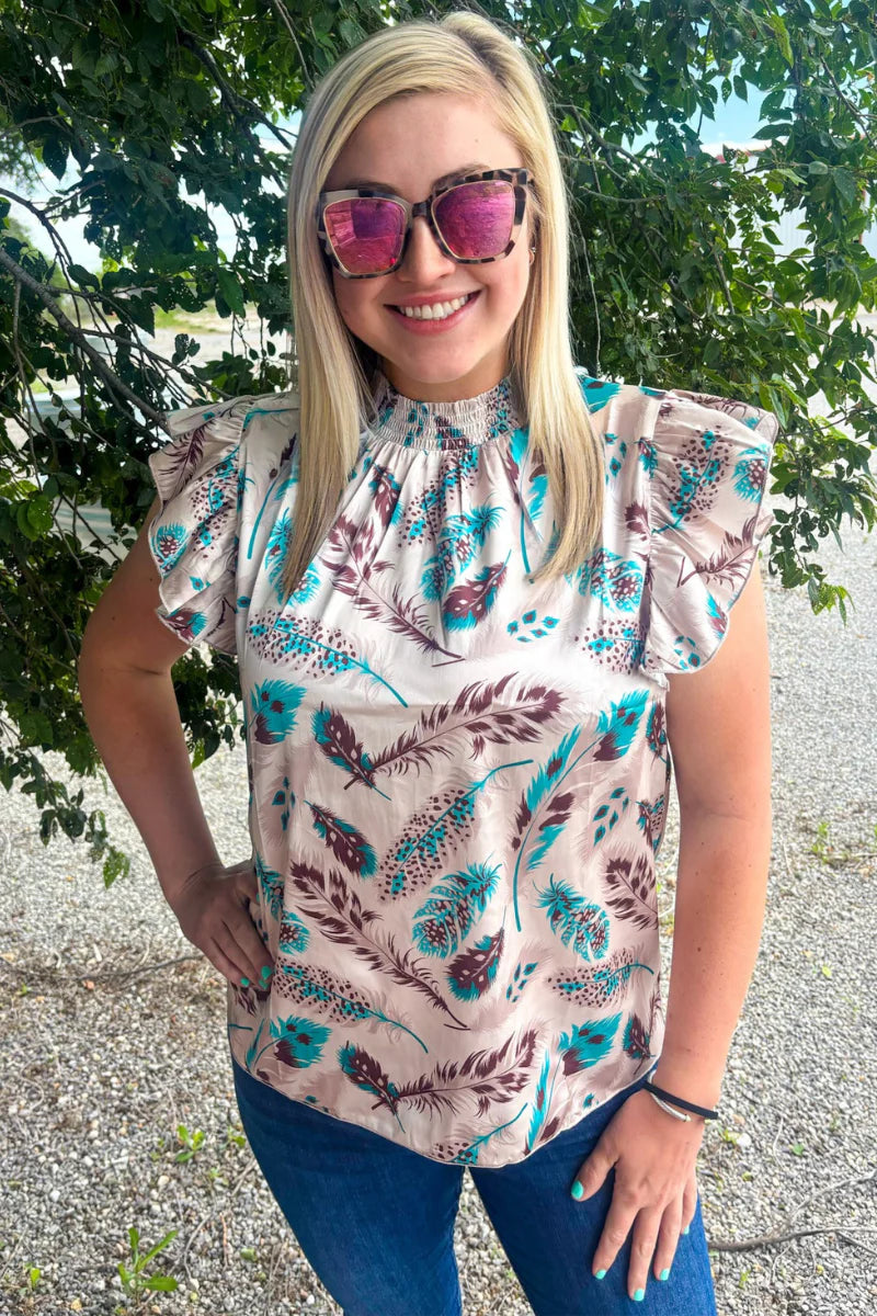 Feather Soul Top by Sterling Kreek - BFF Here