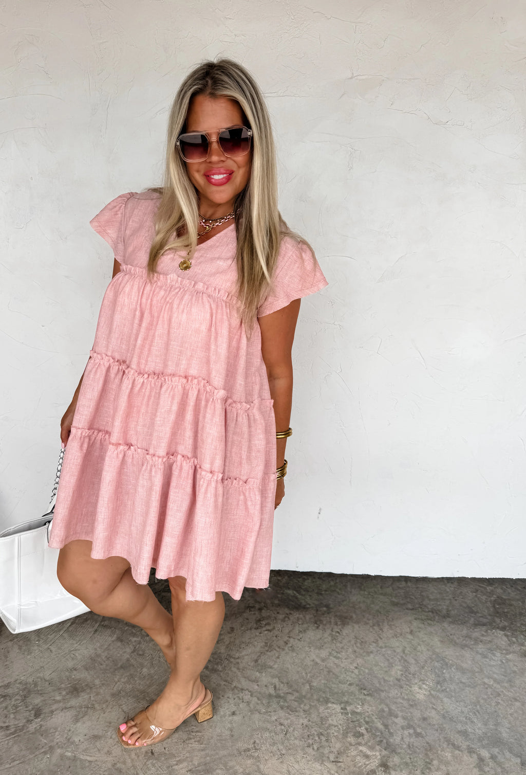 Day Dreaming Ruffle Dress by Blakeley - BFF Here