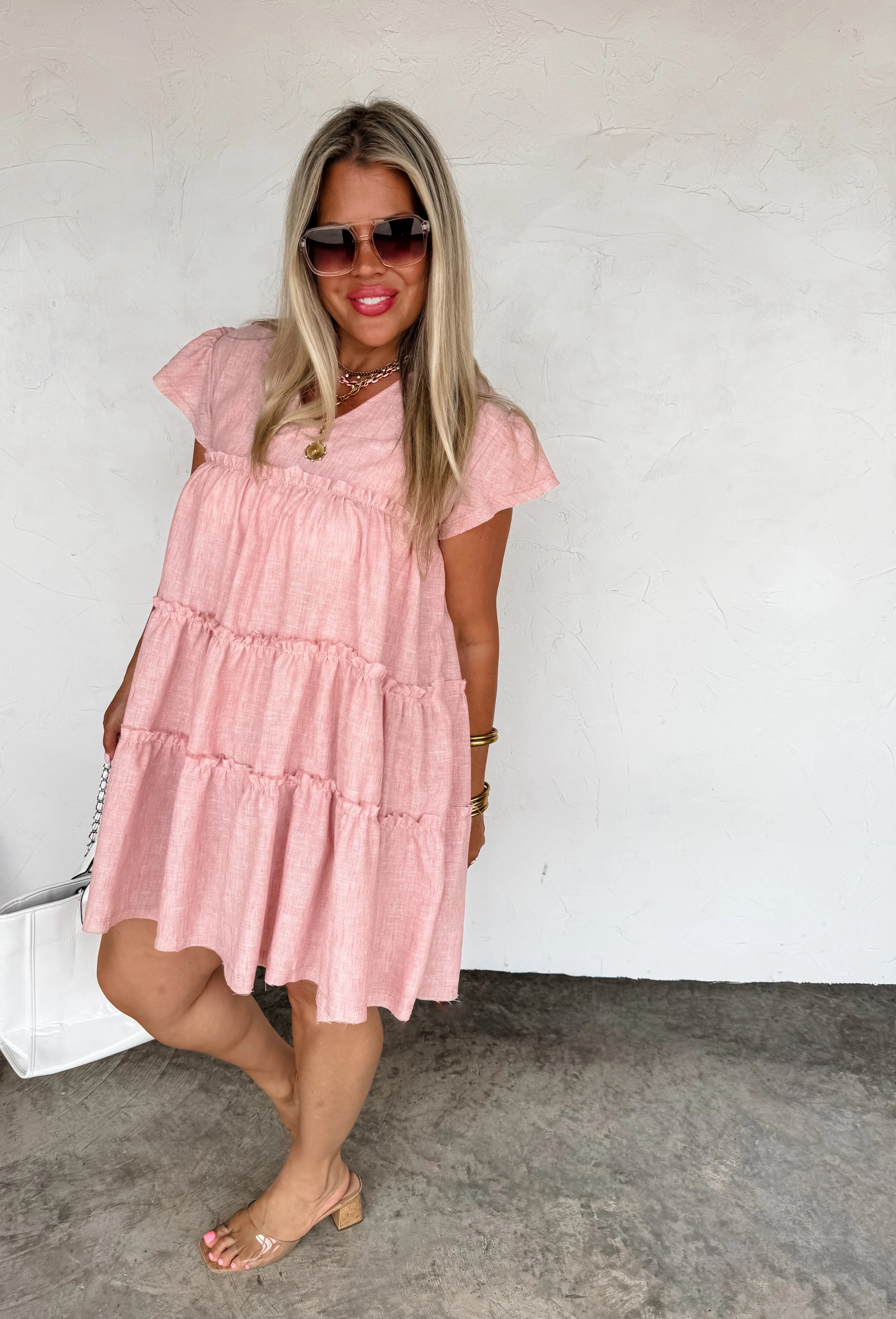 Day Dreaming Ruffle Dress by Blakeley - BFF Here