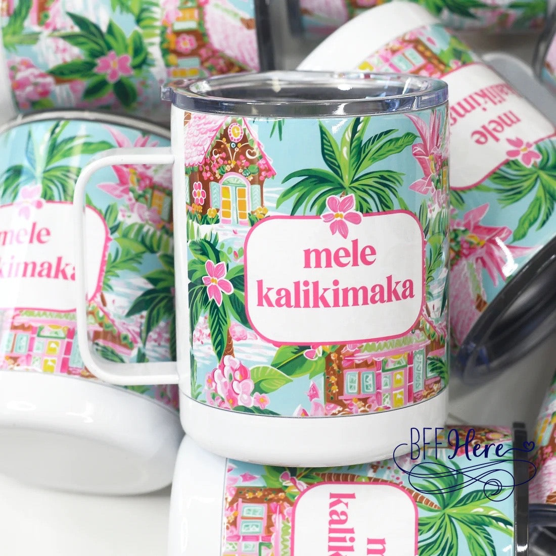 Mele Kalikimaka Travel Cup - BFF Here
