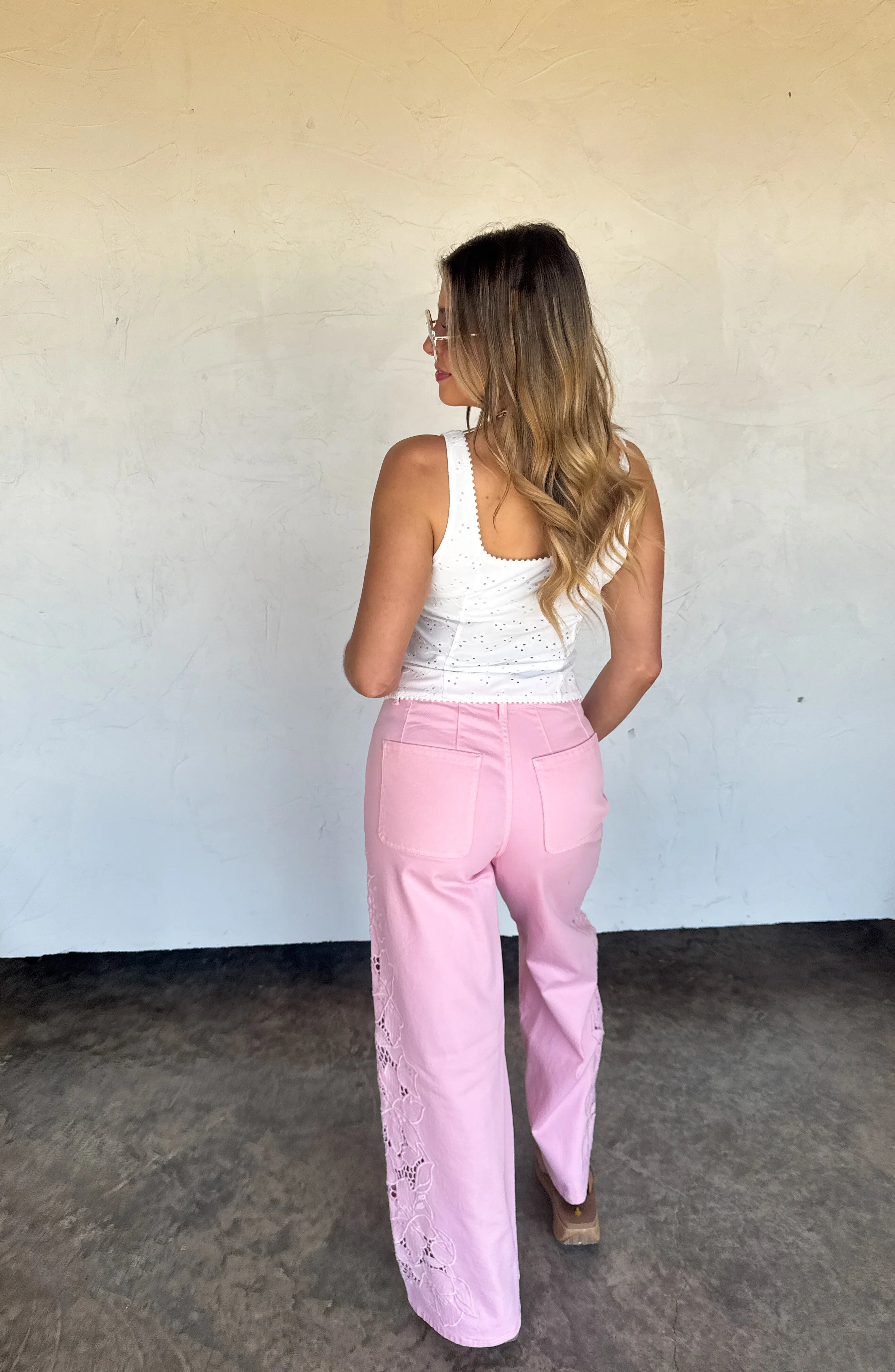 PREORDER: Daisy Lane Eyelett Tank by Blakeley (ETA: July) - BFF Here