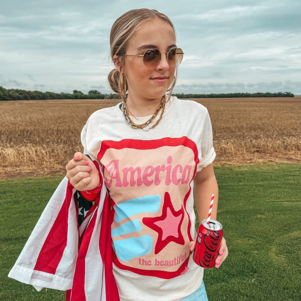 America The Beautiful Tee - BFF Here