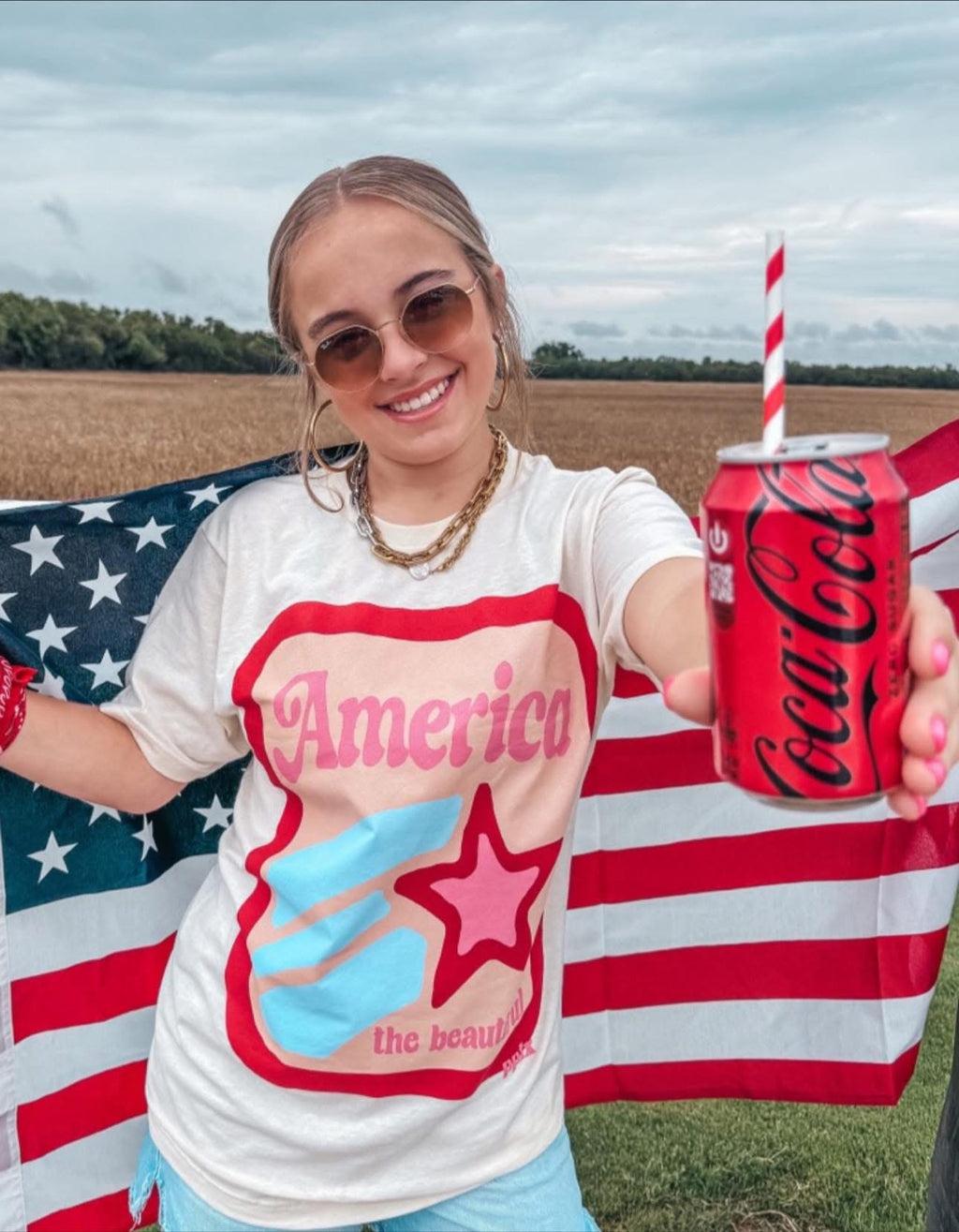 America The Beautiful Tee - BFF Here