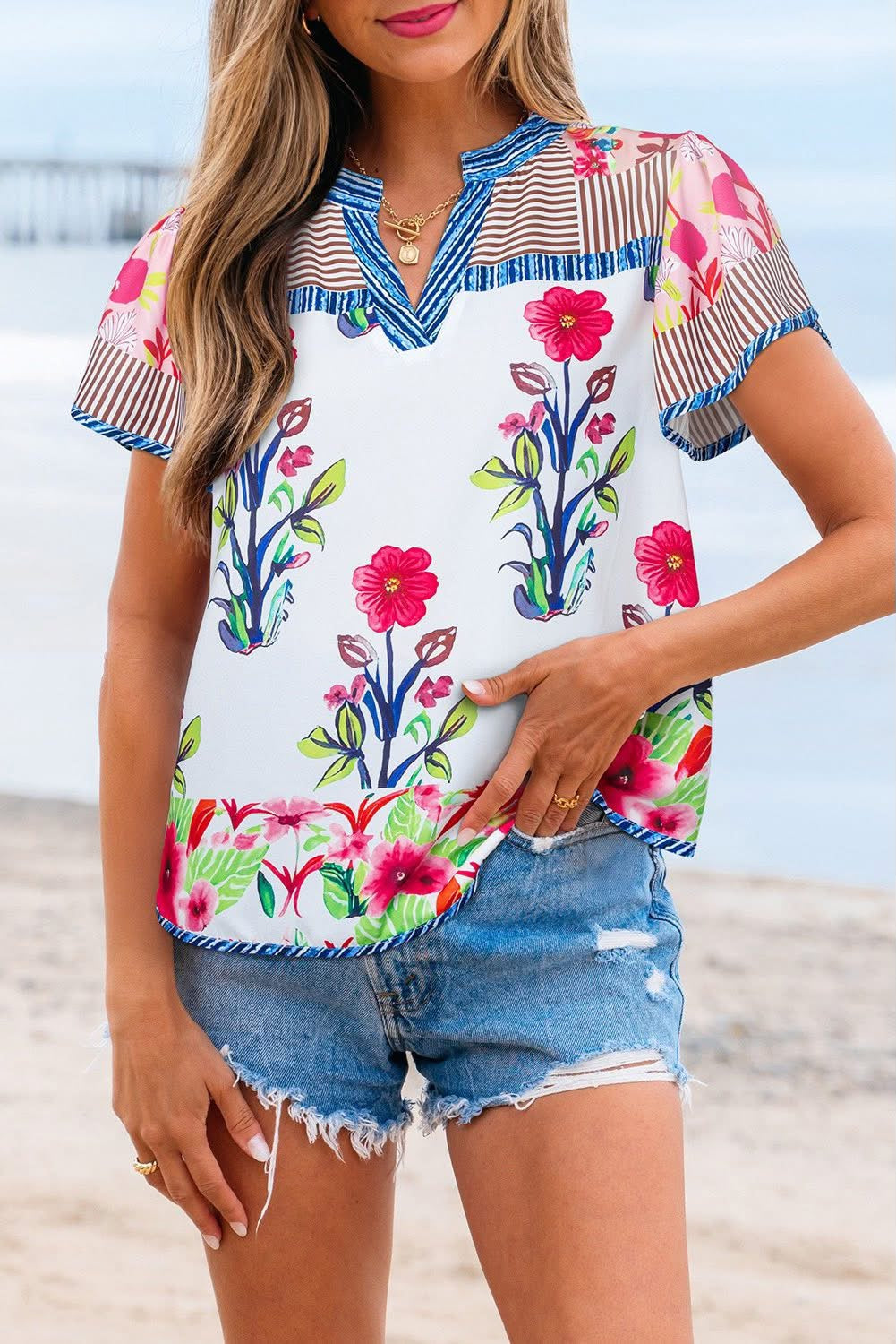 Seaside Bloom Top - BFF Here