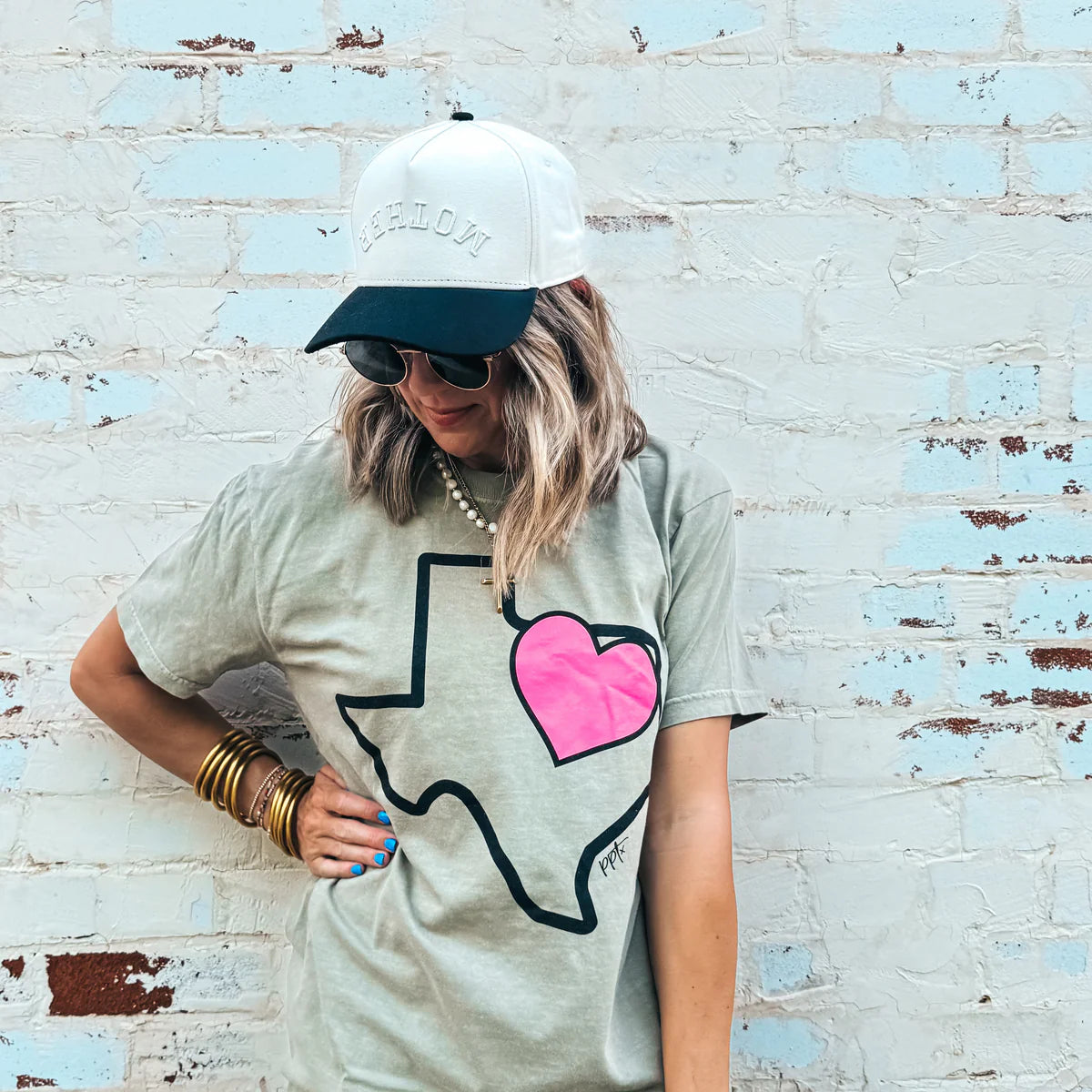 Texas Heart Tee — 100% for Kerr County Relief - BFF Here
