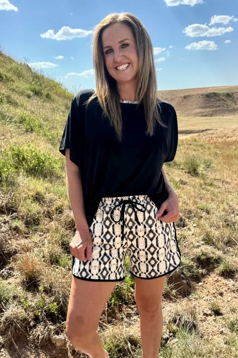 Desert Haven Long Shorts by Sterling Kreek - BFF Here