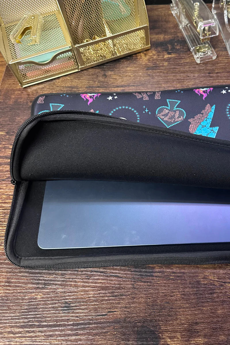 Cowgirl Charm Laptop Case by Sterling Kreek