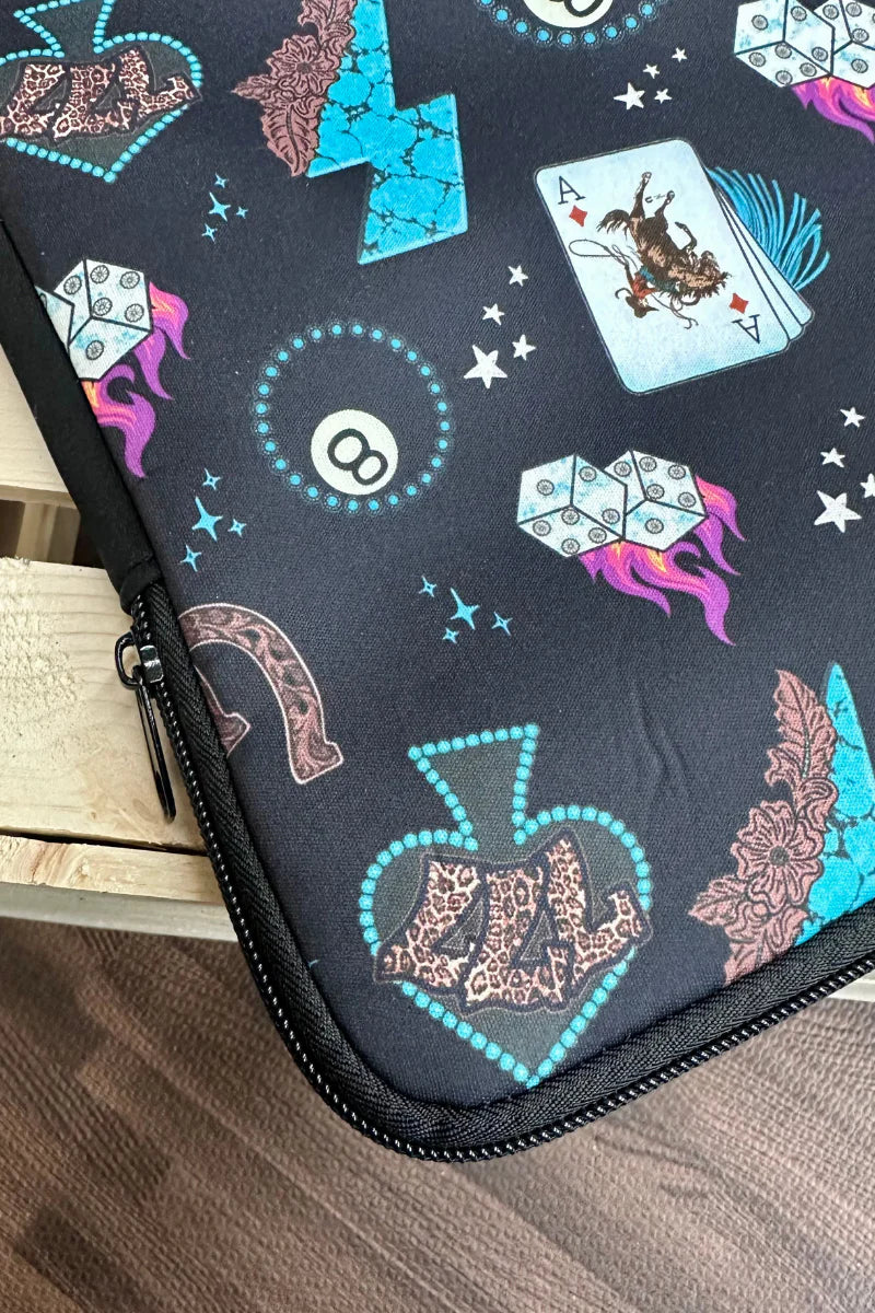 Cowgirl Charm Laptop Case by Sterling Kreek