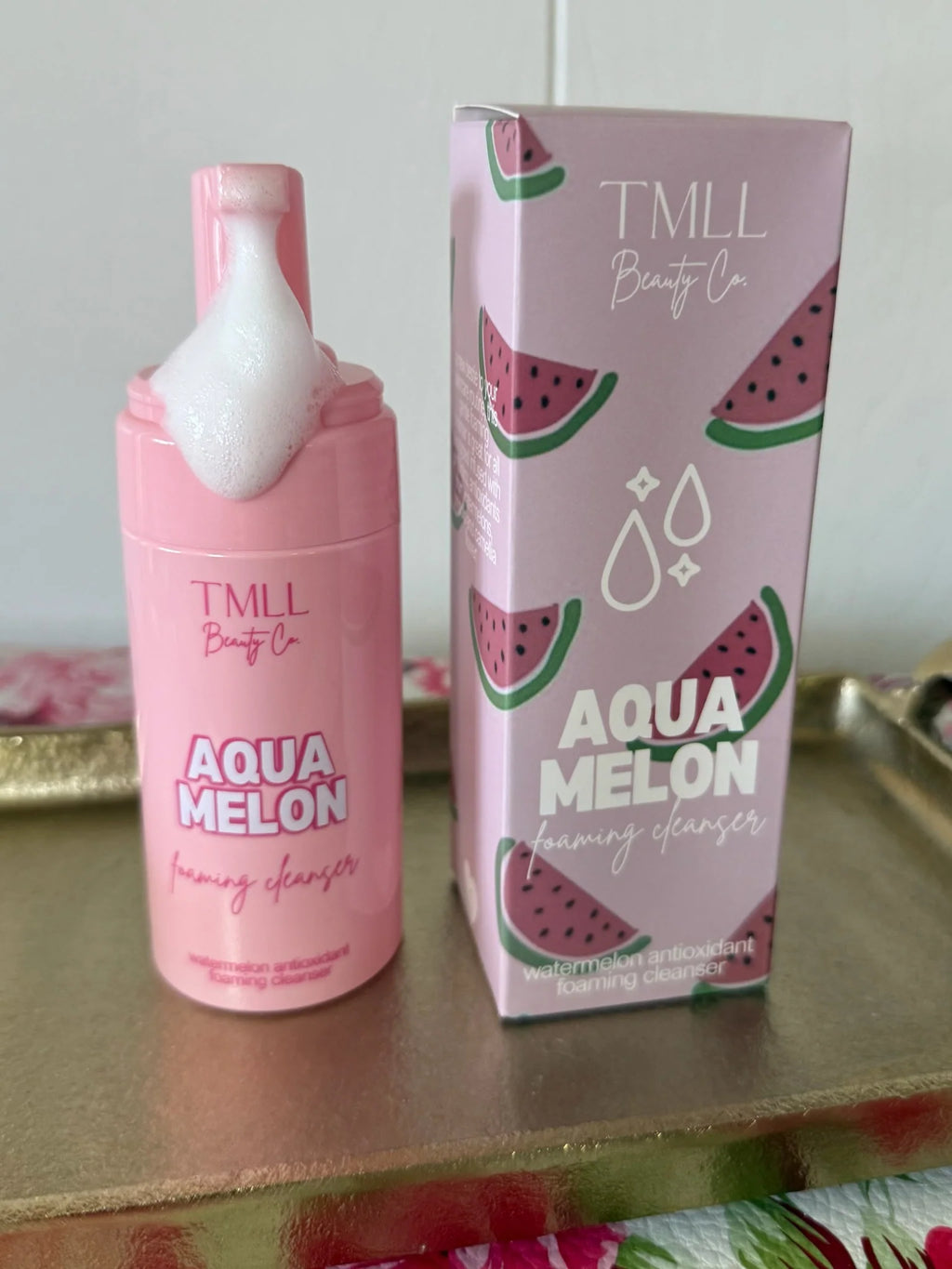 Aqua Melon Foaming Cleanser by TMLL Beauty