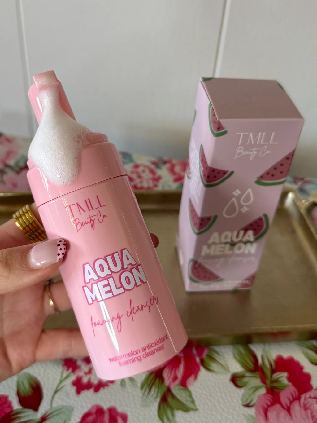 Aqua Melon Foaming Cleanser by TMLL Beauty