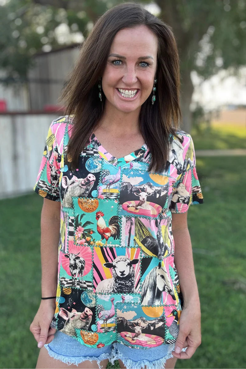 Rowdy Ranch Top by Sterling Kreek