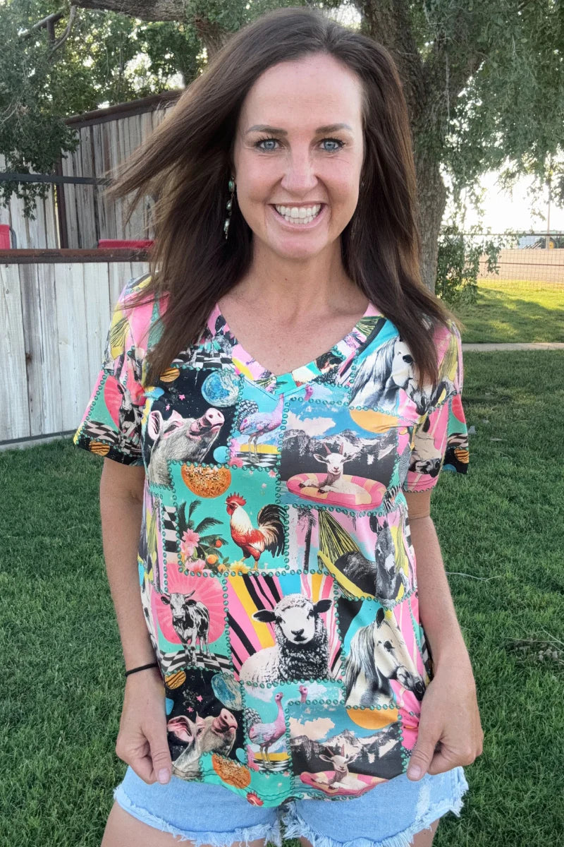 Rowdy Ranch Top by Sterling Kreek