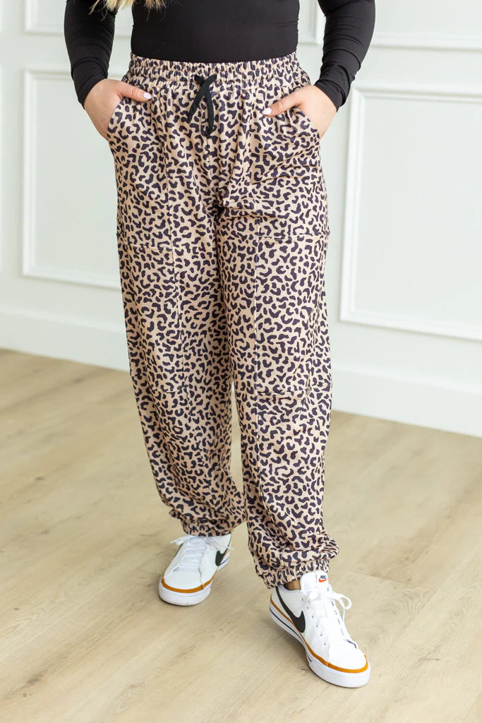 Leopard Hoodie Jogger Set by Moon Ryder - BFF Here