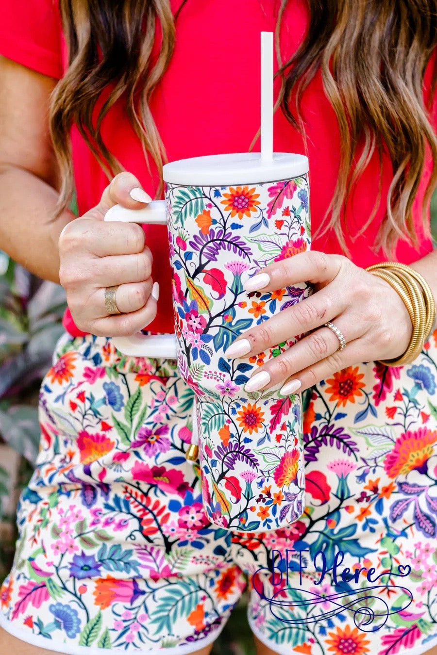 PREORDER: Fiesta Time Tumbler Cup (Ships End of February ) - BFF Here