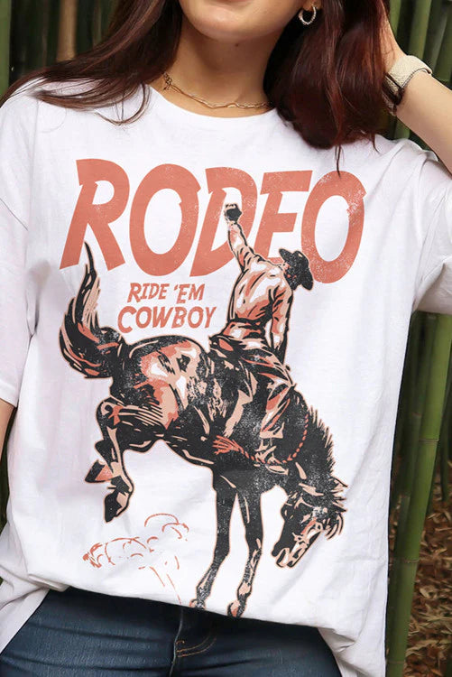 PREORDER: Ride ’Em Cowboy Graphic Tee (ETA: July)